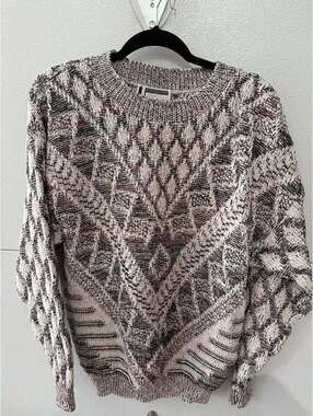 Men’s  Vintage Cotton Blend Knit Sweater
